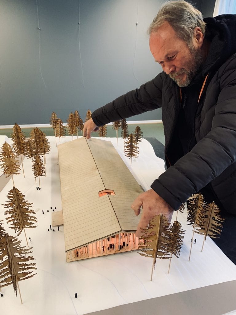 Dag Raaberg, direktør i Norsk Skogfinsk Museum