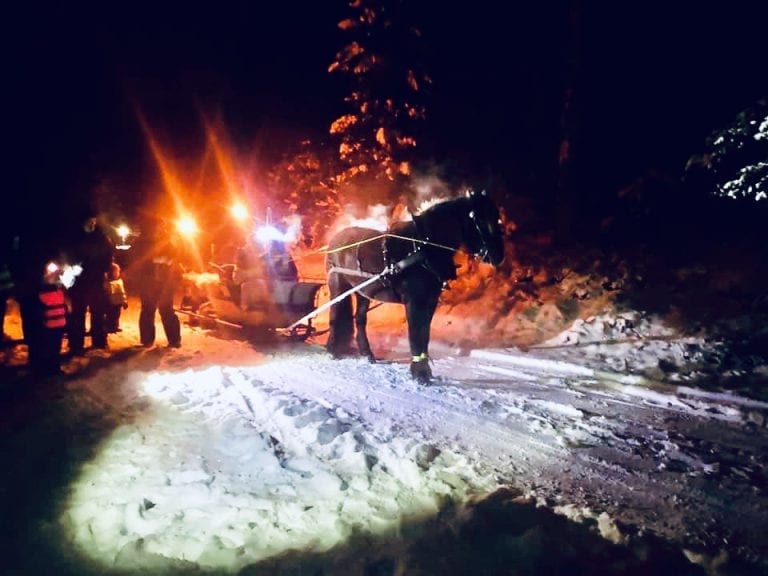 Kanefart med Barnas Turlag Solør. Foto: Barnas Turlag Solør