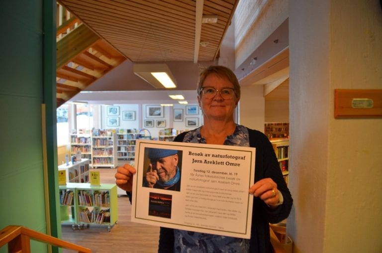 Åsnes Folkebibliotek. Foto: Jørgen Mathiesen