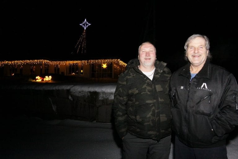 Stig Håvard Helstad (t.v.), Magne Skavåsen. Foto: Liv Rønnaug Lilleåsen