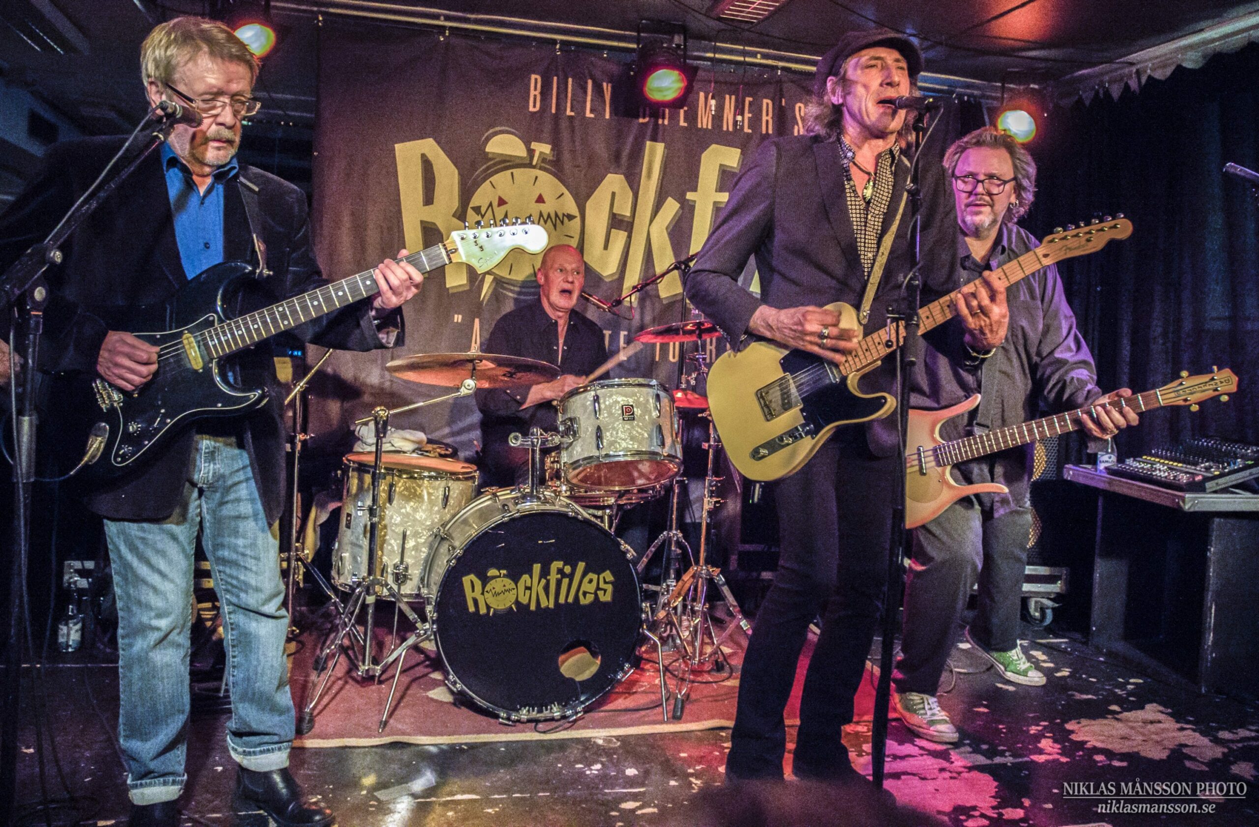 KOMMER TIL FLISA: Det blir blues og rock fra 1970- og 1980-tallet når Billy Bremner’s Rockfiles spiller i Rådhuskinoen onsdag 29. januar klokka 20.00. (Foto: Privat).
