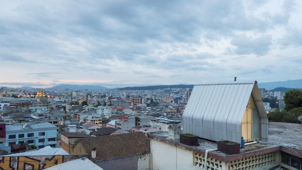 NOMINERT: Parasite House i Ecuador. Foto: Andrés Villota