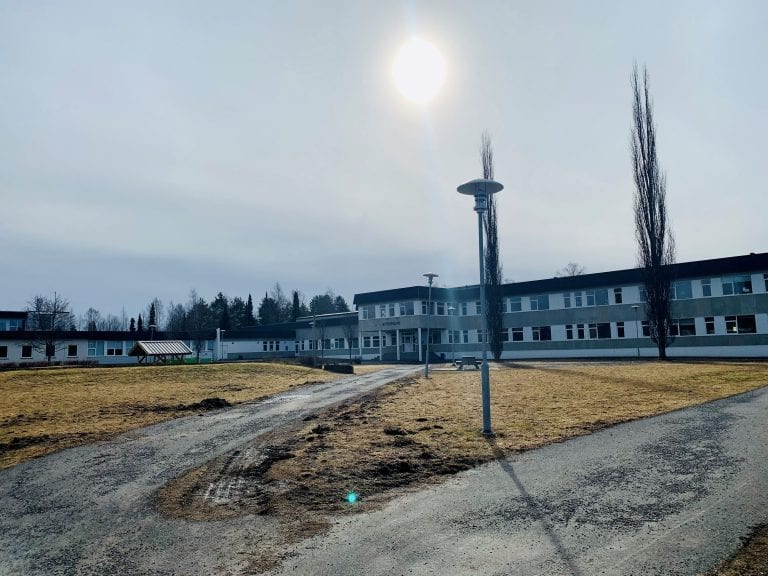 STENGT: Grue barne- og ungdomsskole blir stengt fra og med i morgen, fredag. Foto: Liv Rønnaug B. Lilleåsen