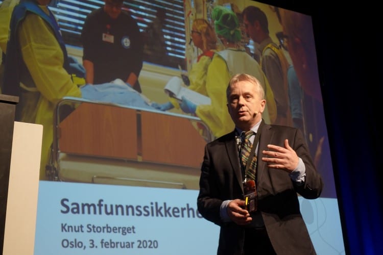 FELLES REGLER: Knut Storberget presenterte i dag et felles sett av kjøreregler i forbindelse med koronautbruddet. Arkivfoto: Fylkesmannen i Innlandet