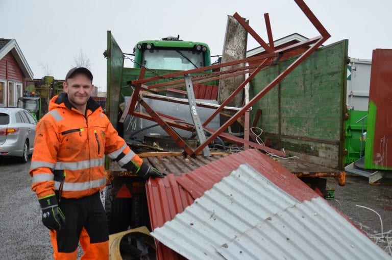 ÅPNER: Solør Renovasjon åpner nå dørene igjen, men det blir først etter påske. Her fra gjenvinningsstasjonen på Kirkenær. Arkivfoto: Jørgen Mathiesen