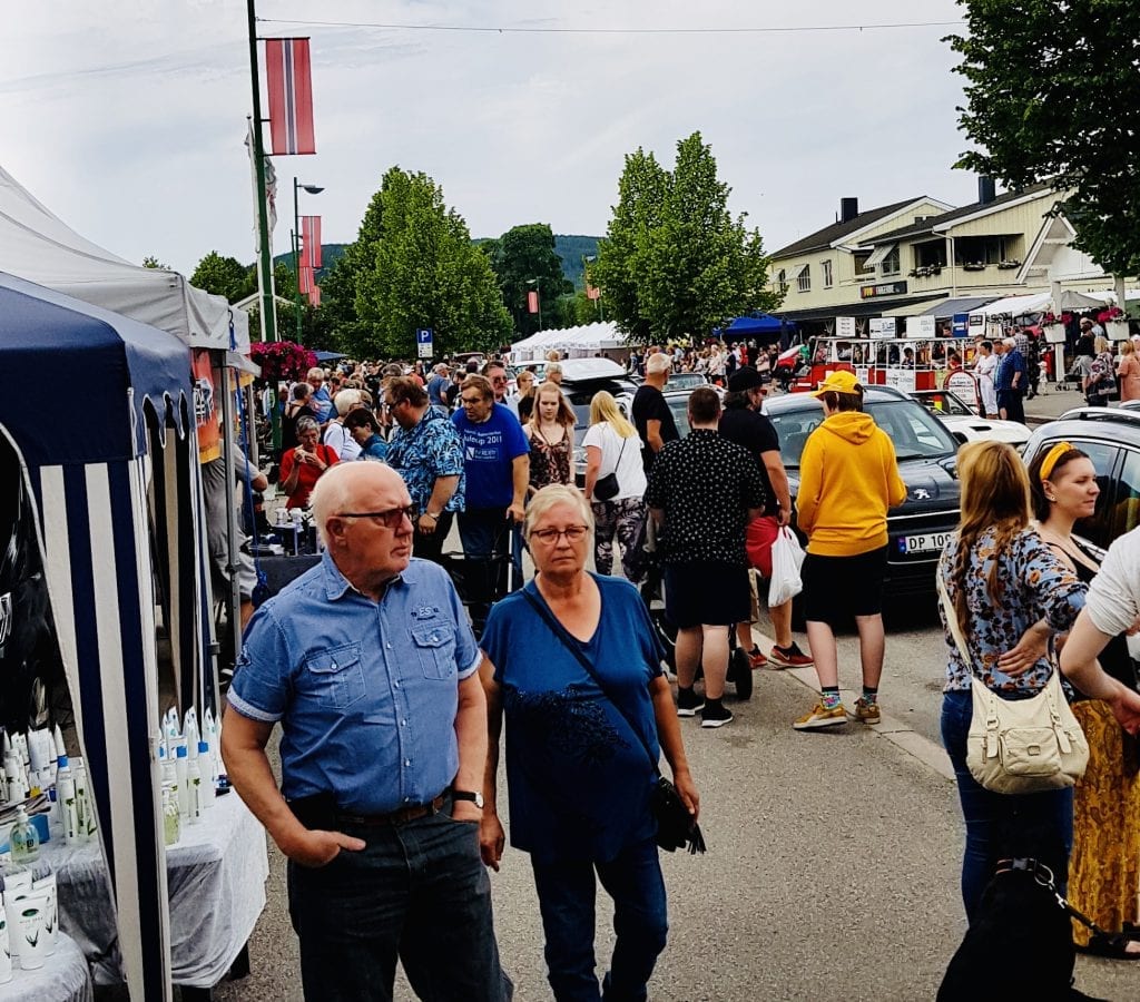 LIV I GATENE: Det blir gode handelsdager på Flisa fra 25.-28. juni. Arrangementsansvarlig Odd Erland Dalen lover en skikkelig SolørMart'n i 2021. Arkivfoto