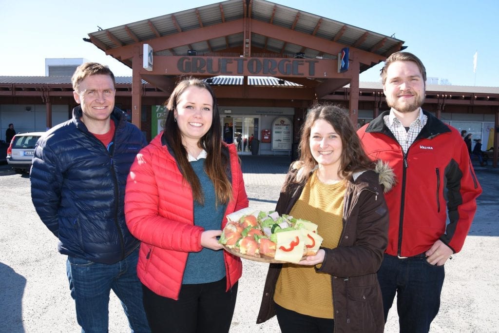 Kristian Haagensen Sveen, Helga Heiberg, Karoline Rustaden og Ole Mathias Rønaasen