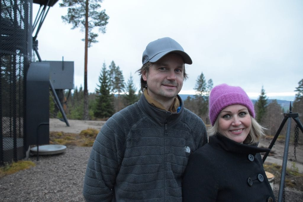 OPPLEVER VEKST: Kristian Rostad og Christine Mowinckel i PAN Tretopphytter opplever et solid oppsving etter koronastoppen. Arkivbilde.