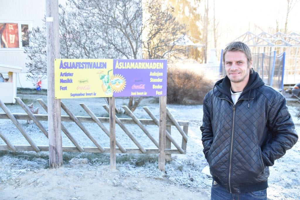 GÅR IKKE I ÅR: Kenneth Konttorp innser at Åsliamarknaden og festivalen ikke lar seg gjennomføre med dagens smittevernstiltak. Han håper å komme sterkere tilbake neste år med arrangementet i Åslia. (Arkivfoto).