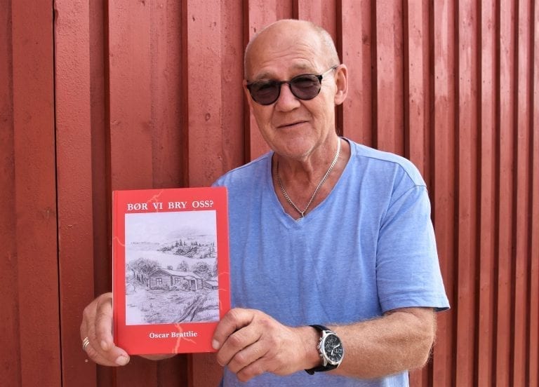 UTGIVER: Terje Tønnesen i Kulturforlaget Brak gleder seg til lansering for Oscar Brattlies nye bok 