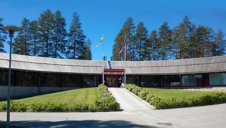 GIR INFORMASJON: Grensetjenesten på Morokulien behandler blant annet spørsmål fra personer og foretak som har noen form for grenseoverskridende virksomhet. Foto: Google maps.