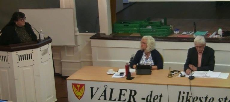 FORESLÅR SAMLOKALISERING: Pensjonistpartiet Gunn Marit Lindmoen mener en ny brannstasjon kan huse flere offentlige virksomheter, som for eksempel tannklinikken i Våler.
