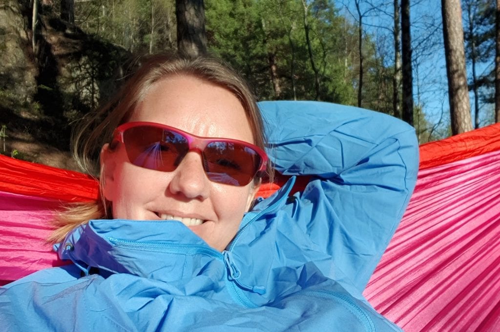 VANT TUR TIL FINNSKOGEN: Cathrine Sofie Sand fra Lørenskog vant en opplevelsestur til Finnskogen av Polarbrød. Hun har vært mange steder i Norge på tur, men aldri på Finnskogen før.
