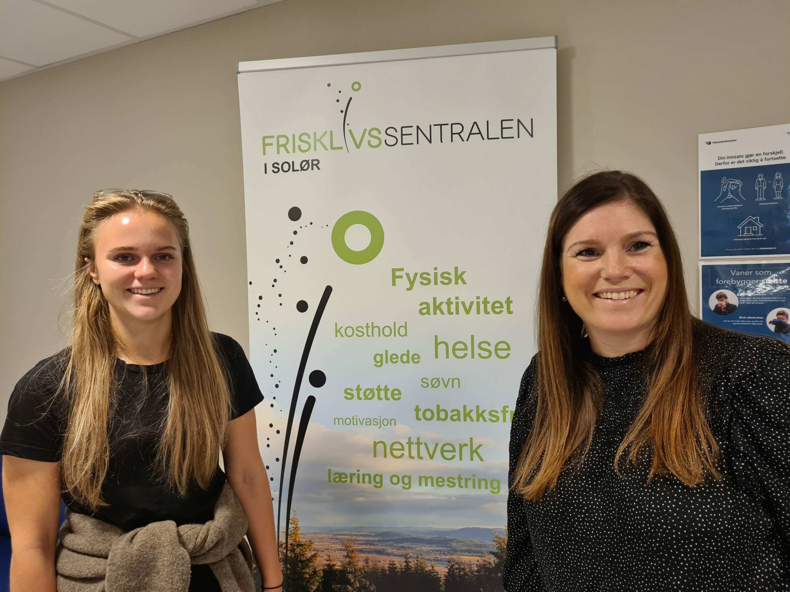HOLDER KURS: Frisklivssentralen i Solør holder kurs for de med kols og andre lungesykdommer torsdag 8. oktober. Maria Reksen (til venstre) og Kine Gjerdrum håper alle de ti plassene på kurset blir opptatt.