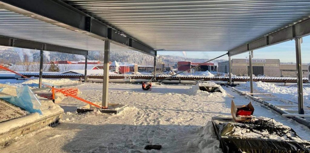 19 PLASSER: HS Media får 19 nye kontorplasser når byggingen er ferdig senest 1. april.