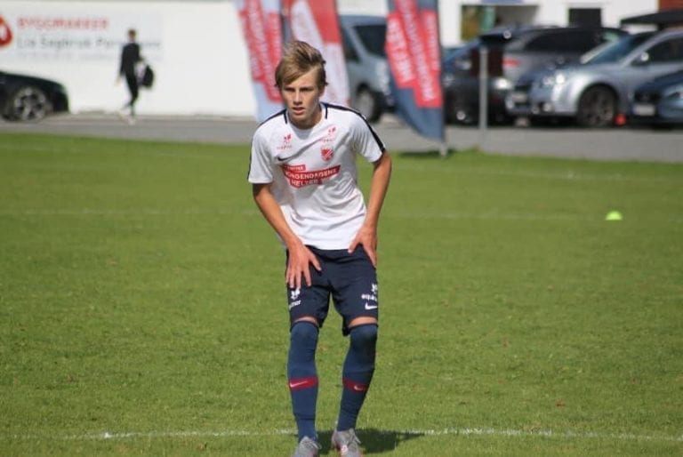 LANDSLAGET: Benjamin Thoresen Faraas er fast inventar på G15-landslaget (Foto: fotball.no).