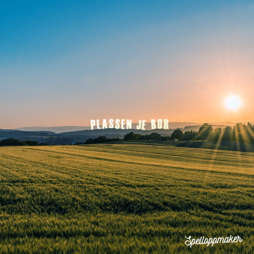 SNART ALBUM: «Plassen je bor» er nest siste singel fra Spelloppmaker sitt kommende album. Det slippes i løpet av våren.