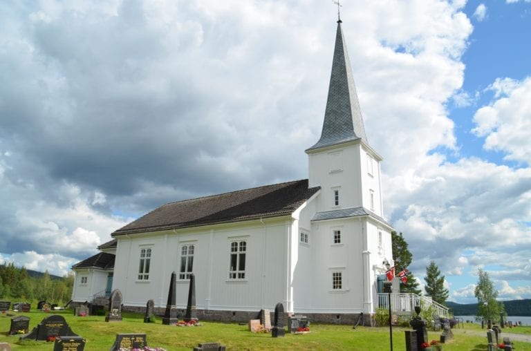 MÅ HENTES: Utsendingen av menighetsbladet på Åsnes Finnskog gikk i ball før påske. Bladet kan derfor i stedet hentes hos Joker Skalbukilen. Arkivfoto: Jørgen Mathiesen.