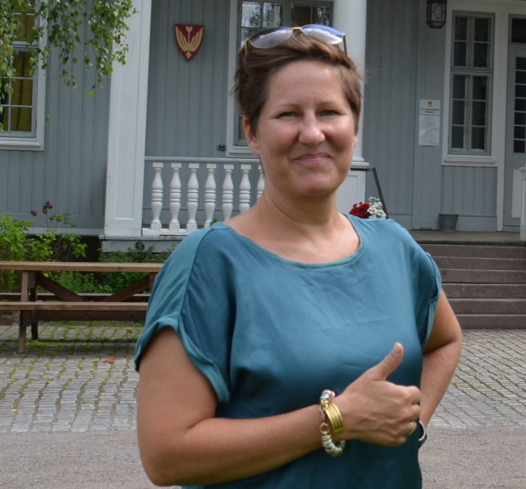 ER OPTIMIST: Innbyggerfesten i mai blir ingen handelsaktivitet, men konstituert kultursjef, Katinka Schjerven Eriksen, håper mange lag og foreninger blir med.