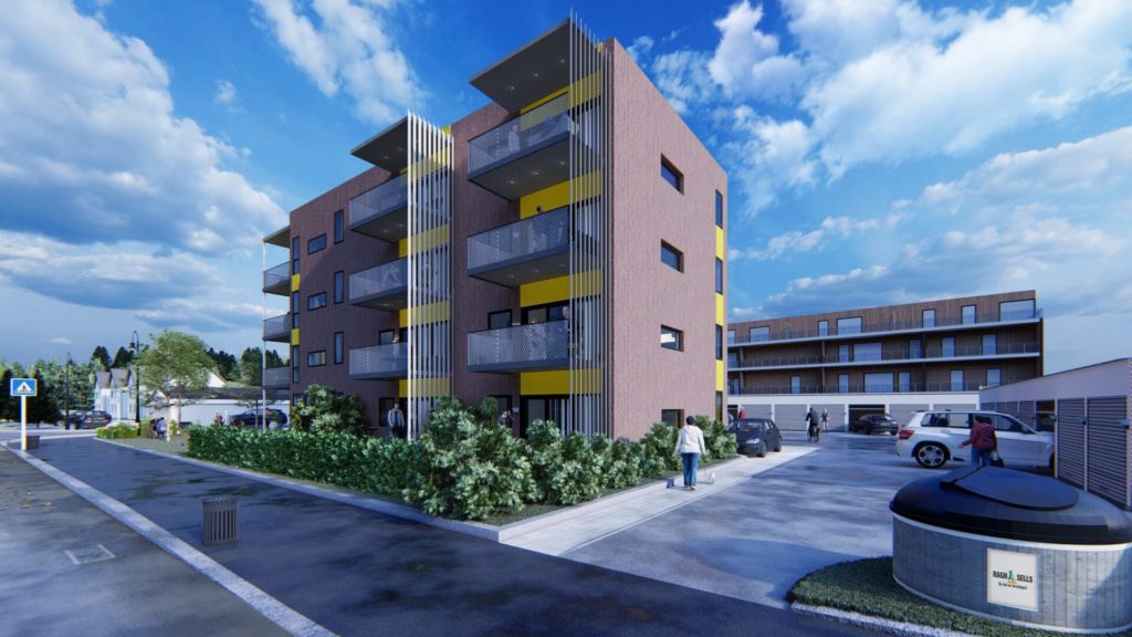 TRENGER NI SALG TIL: For å starte byggingen av leilighetsbygget i Frøyas gate 1 trenger Solør Hus 9 salg til. 19. oktober blir det informasjonsmøte på Atico om prosjektet.