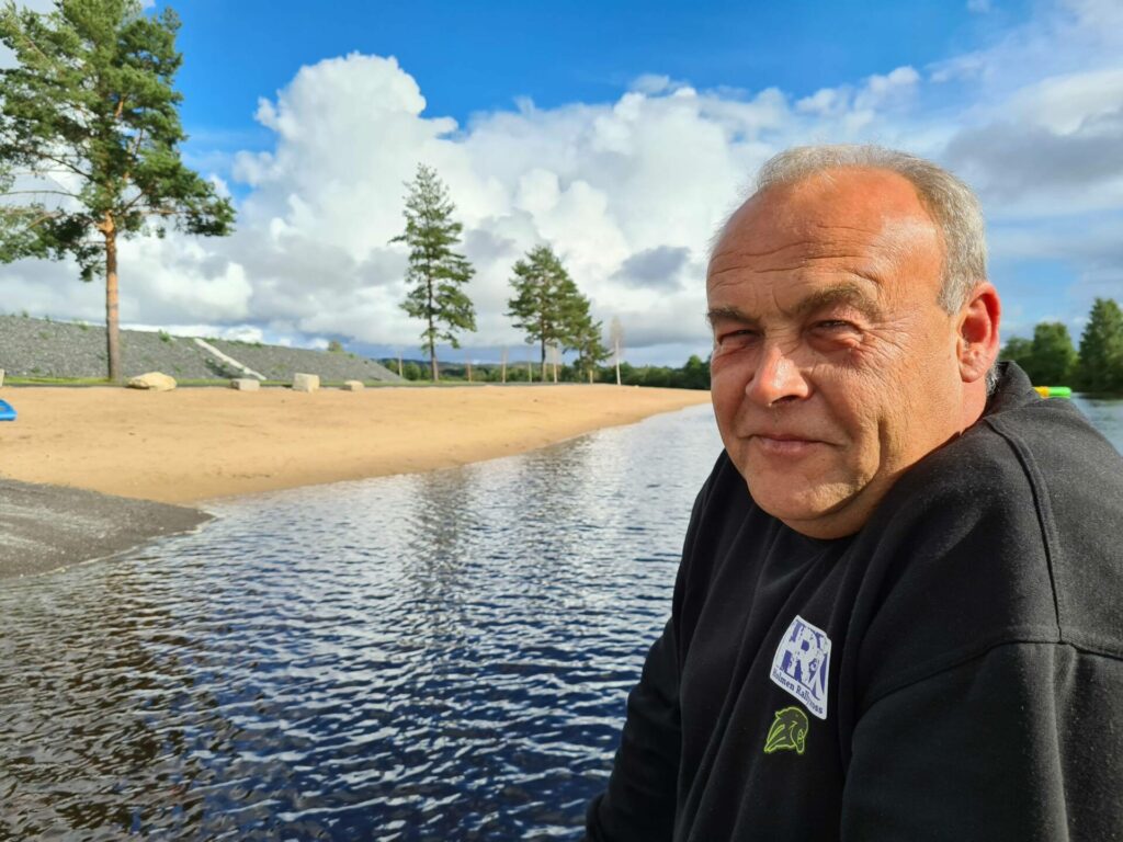 FÅR STØTTE: Flisa Camping har fått over 924.000 kroner i støtte gjennom næringsfondet i Åsnes i 2020 og 2021. Bård Holmen er takknemlig for støtten, som kommer godt med i å etablere en helt ny campingplass.