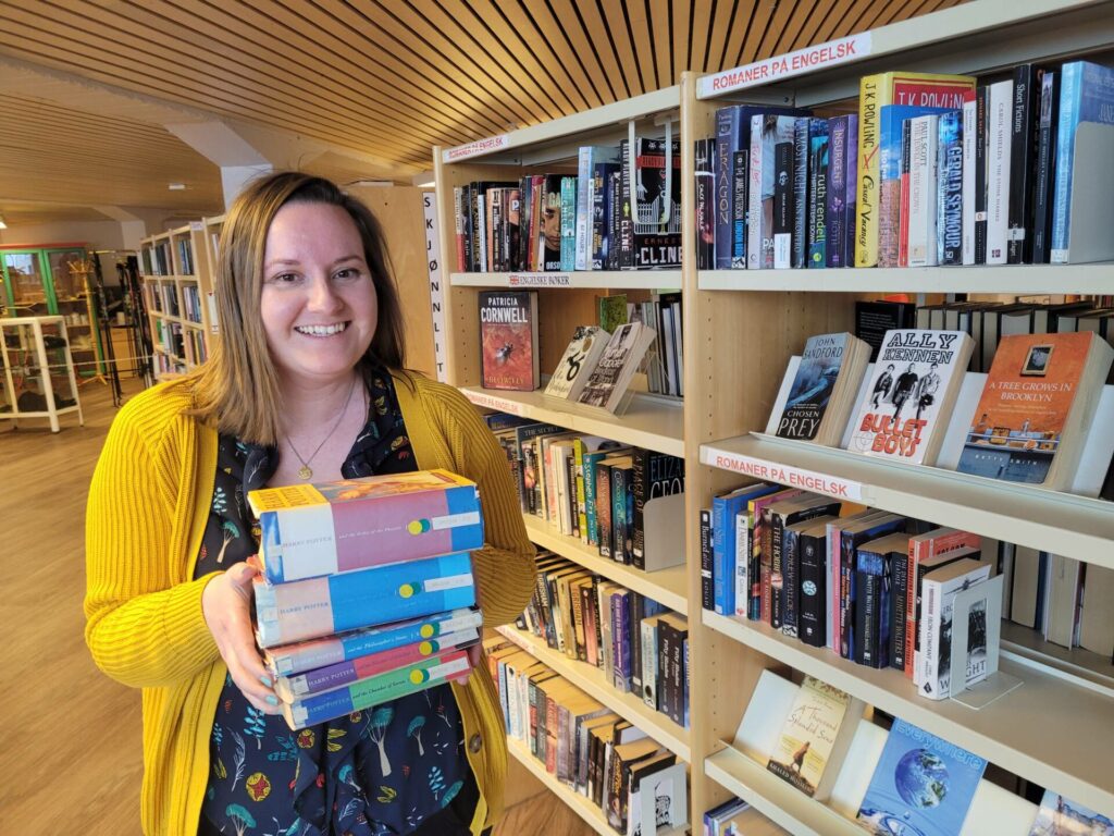 FØR SOMMEREN: Biblioteksjef i Åsnes, Melissa Solvang, har ingen konkret dato for åpnin av meråpent bibliotek nå, men mener det vil bli realisert før sommeren.
