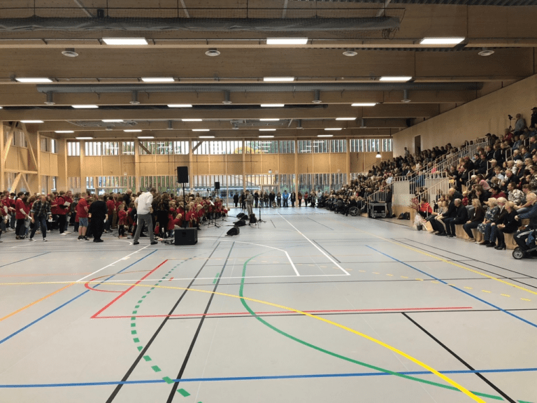 BLIR IKKE BUTIKK: Regler rundt momskompensasjon gjør at Våler kommune kun kan fakturere for vask til dem som leier idrettshallen i aktivitetshuset. Prisen er bestemt identisk for gymsal på Haslemoen samt idrettshall og svømmehall i aktivitetshuset. Arkivfoto: Adele Dragsnes.