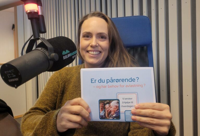 VIL HJELPE PÅRØRENDE: Christiane Nielsen fra Utviklingssenteret for sykejem og hjemmetjenester er klar for å starte opp et nytt pårørendeprosjekt i Solør-kommunene. Hun vet det er mange pårørende som trenger hjelp med krevende omsorgsoppgaver.