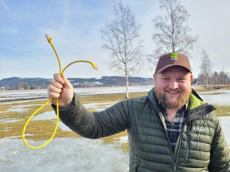 GÅR FOR TØMMING: Jon Arne Borg Engø i Senterpartiet går for å tømme næringsfondet, slik at alle i Åsnes skal få fiber på like vilkår. Trolig blir dette også enden på visa i kommunestyret 28. mars.