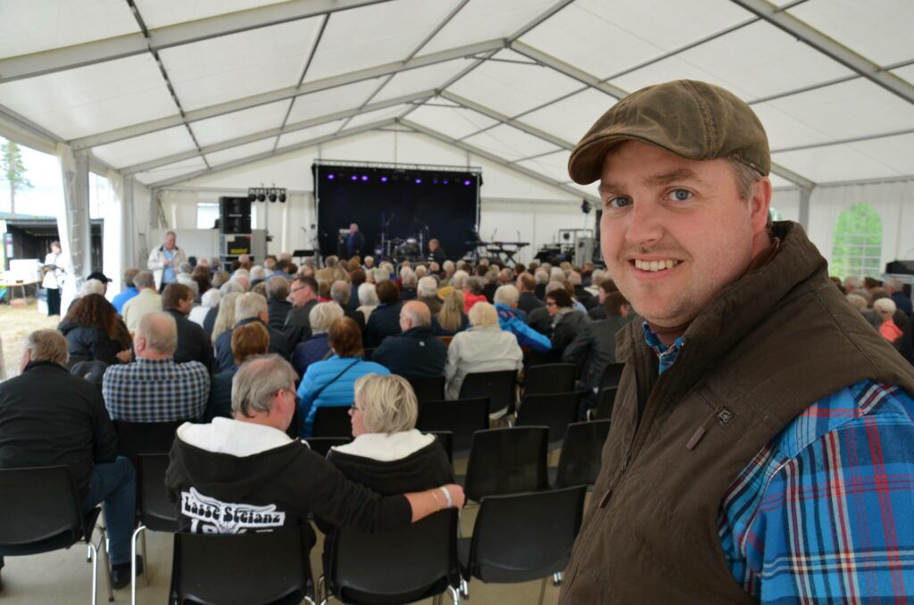 INNHOLDSRIK KVELD: Knut Arne Gjems håper og tror kvelden med juging og Solør Grand Prix blir godt besøkt. Her fra en tidligere utgave.