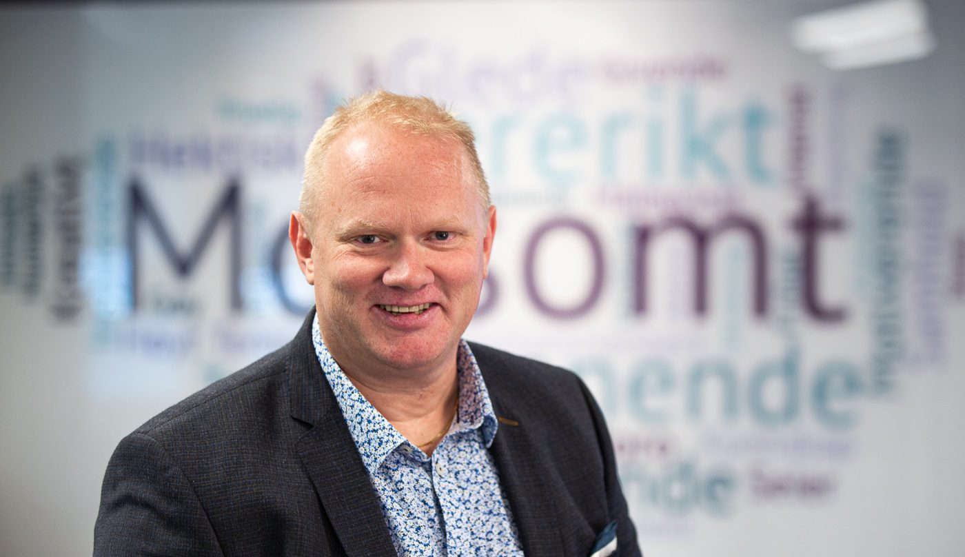 TV-SALG: Daglig leder Tor Arne Sandholt og HS Media har nå gjort sin første TV-avtale. Foto: StudioF2, Fotograf Ingar Næss.
