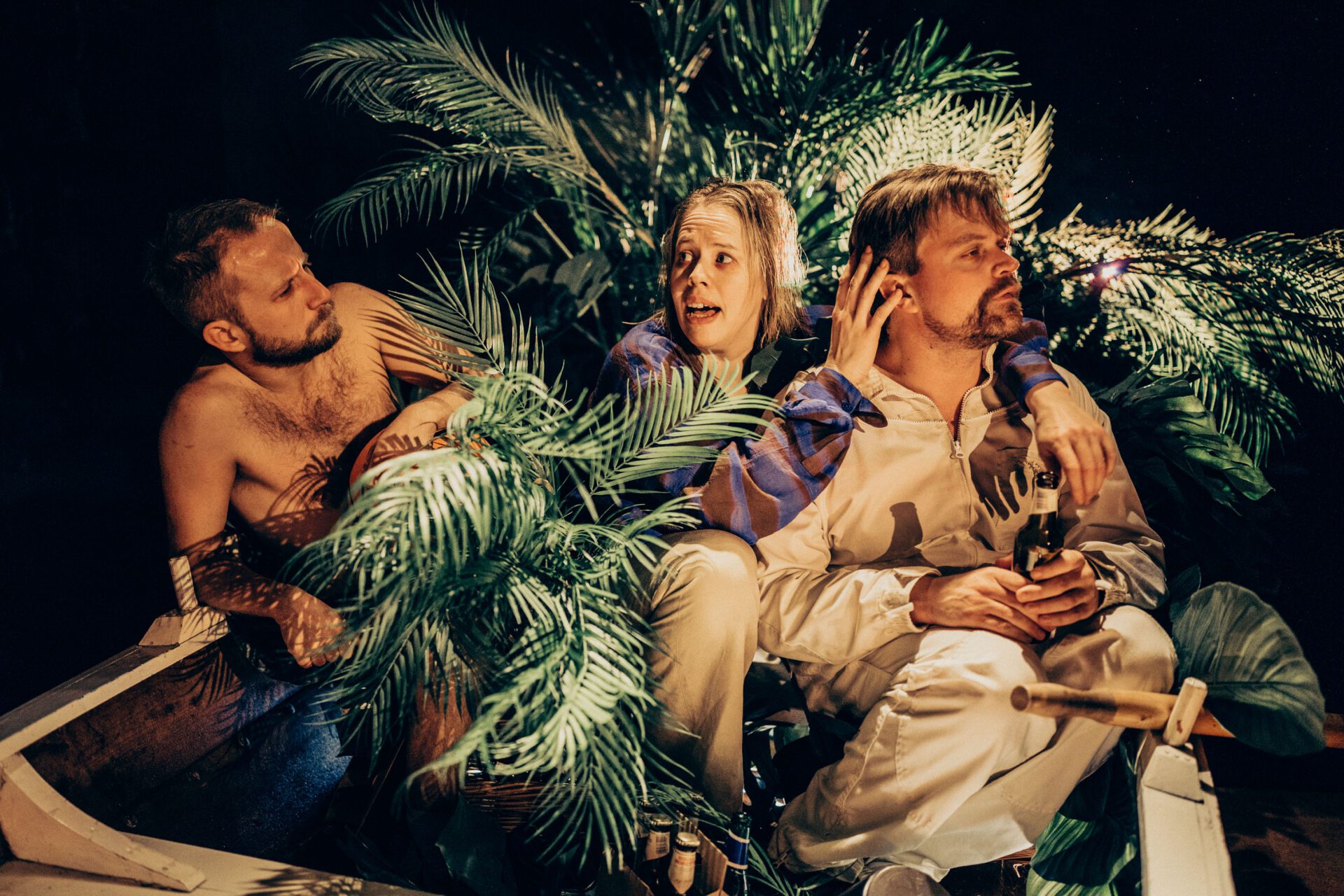 KOMMER TIL FLISA: Teater Innlandet gjester Rådhuskinoen med forestillingen «Vårt land!» onsdag 16. november. Foto: Magnus Skrede.