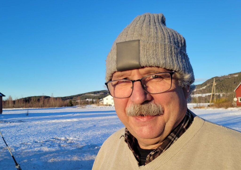 SKAL FLAGGE: Terje Bredvold i Skogfinske interesser i Norge er blant dem som har jobbet med et eget skogfinsk flagg. Arkivfoto.