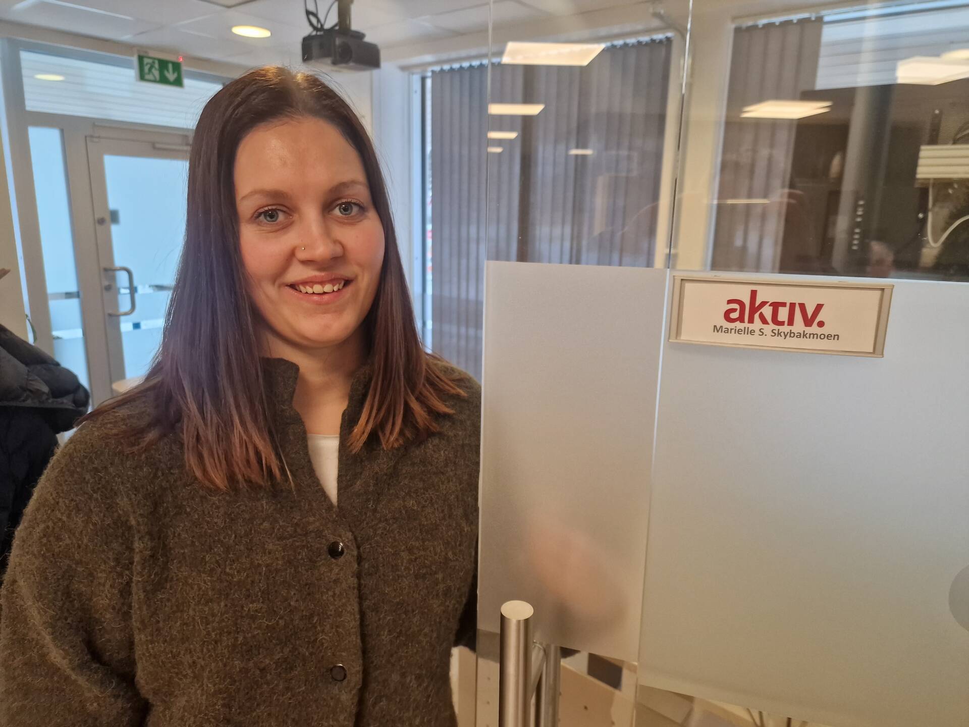 TROR PÅ 2023: Marielle Skybakmoen i Aktiv Solør tror 2023 blir et bra år for boligsalg i Solør, men at folk kanskje heller kjøper brukt bolig enn ny.