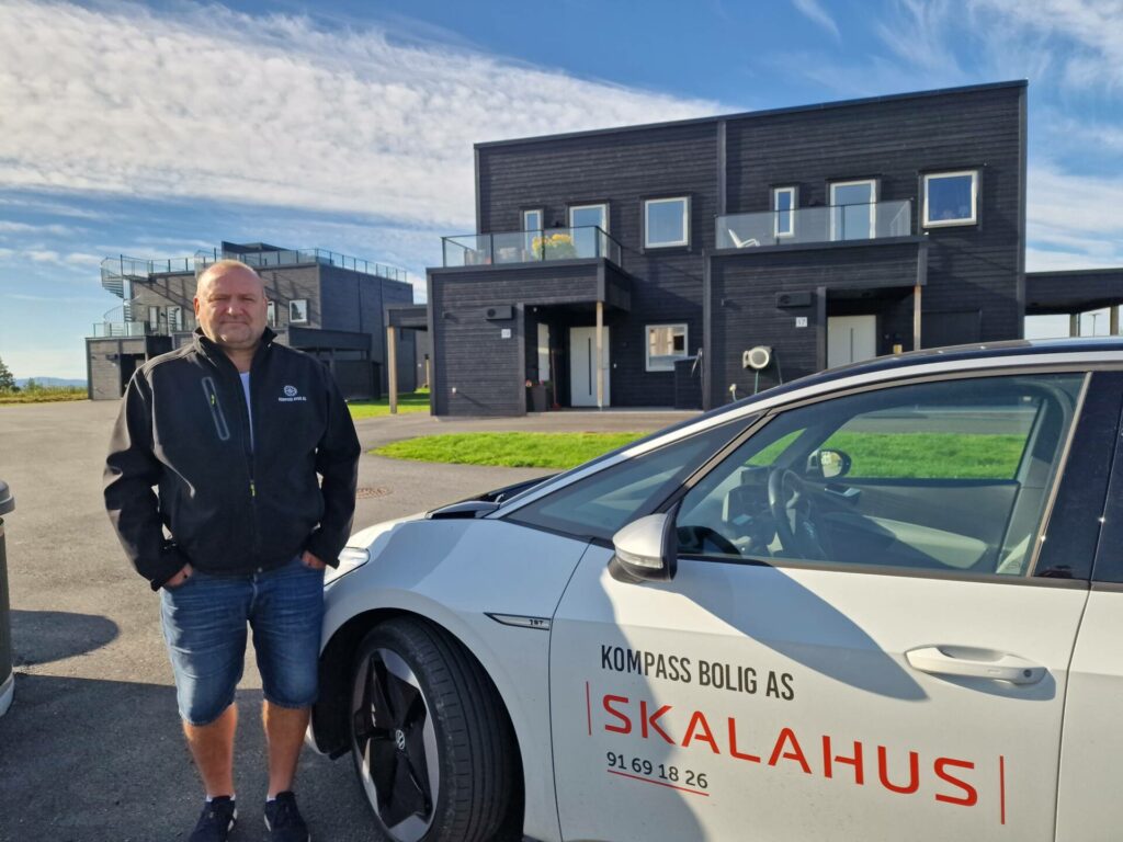 BYGGER MER: Kompass Bolig AS er klare for å gå i gang med Nedre Kjølen Panorama 2. Erik Holtet forteller om god interesse allerede.