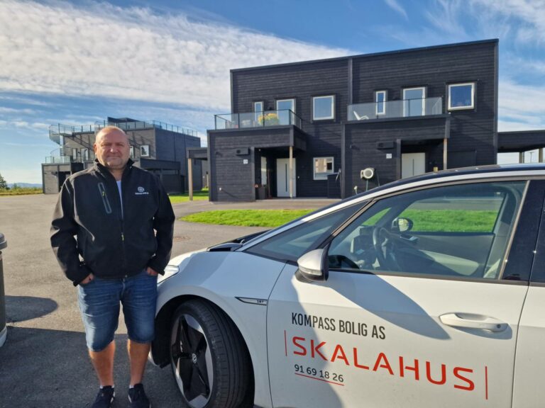 BYGGER MER: Kompass Bolig AS er klare for å gå i gang med Nedre Kjølen Panorama 2. Erik Holtet forteller om god interesse allerede.