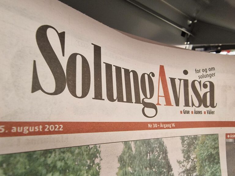 LEGGES NED: SolungAvisa legges ned fra nyttår, og nettsiden fylles med Østlendingen-artikler.