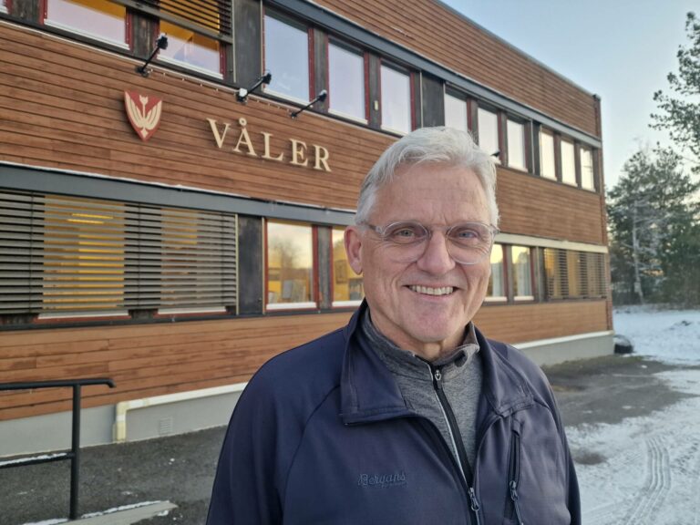 VALGETS VINNER: Harry Vinje ble ordfører for Høyre i Våler etter høstens valg. Han har funnet seg godt til rette i rollen.